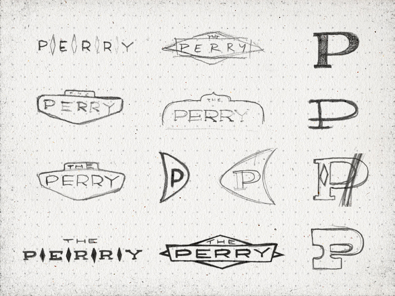 Thumbnail sketches.