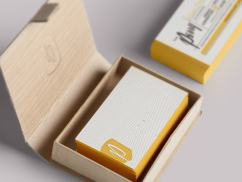Business cards.