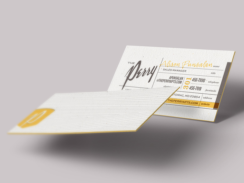 Business cards.