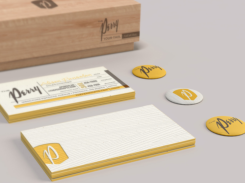 Stationery system detail.