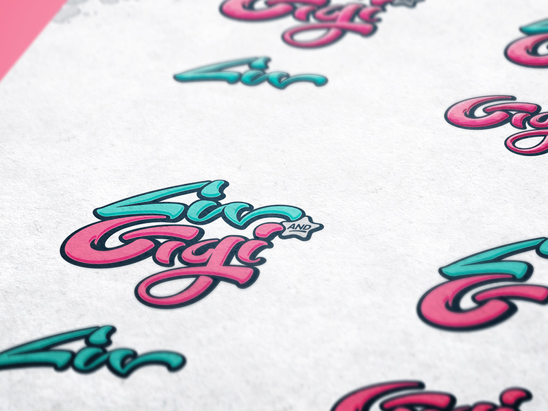 Logo color variations detail.