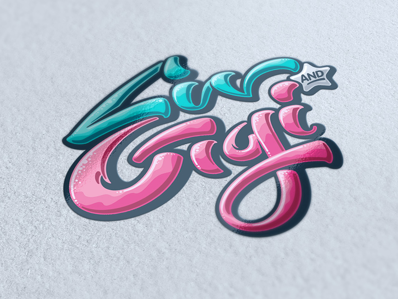 Primary logo sticker.