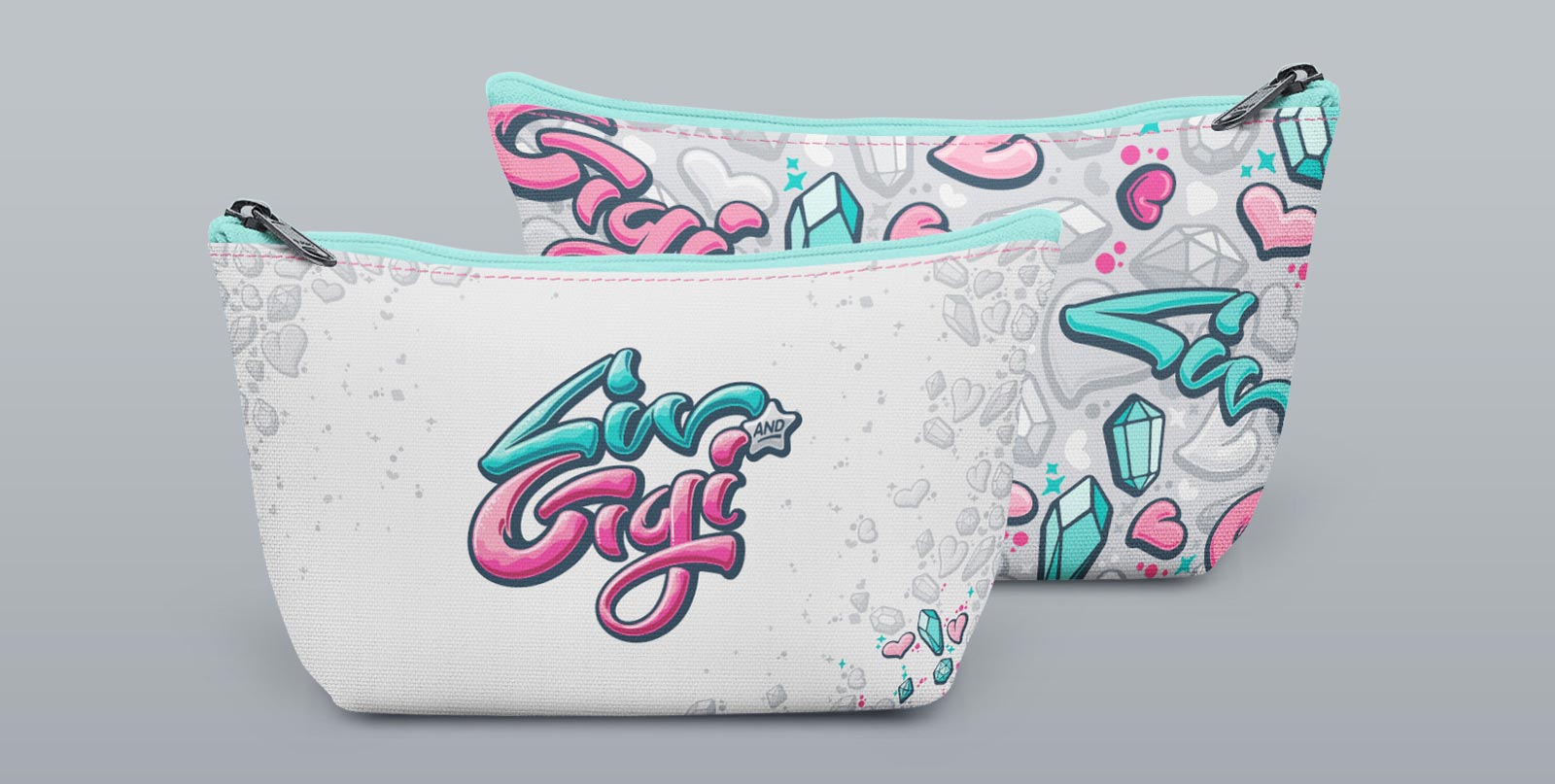 Makeup pouch.