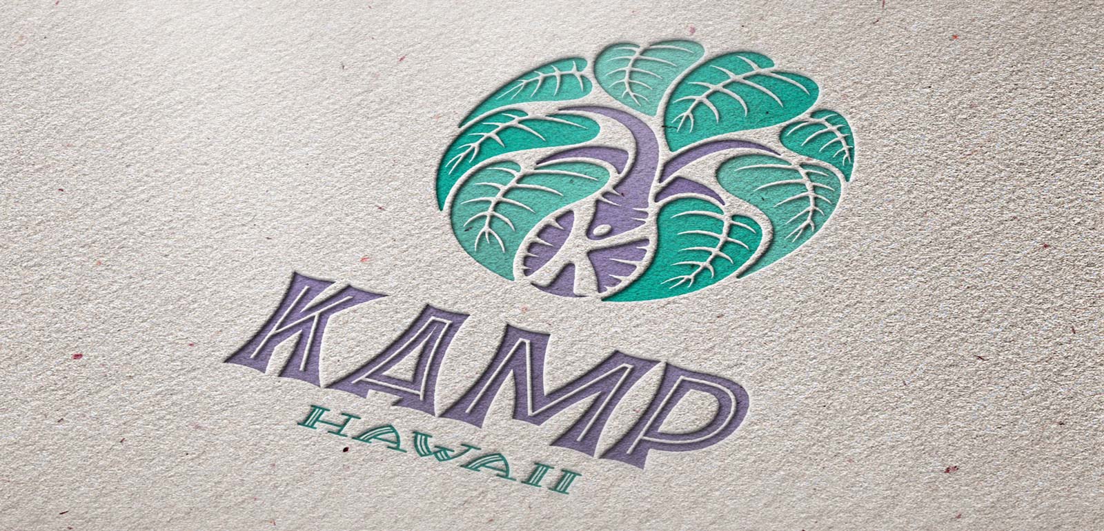Two color letterpress print.