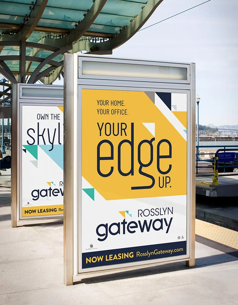 Transit advertising.