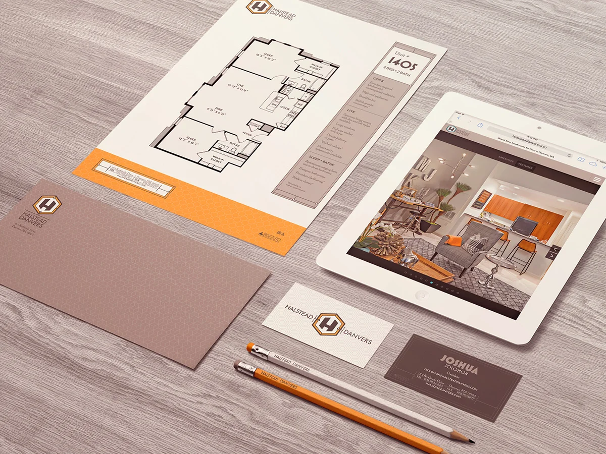 Stationery and website