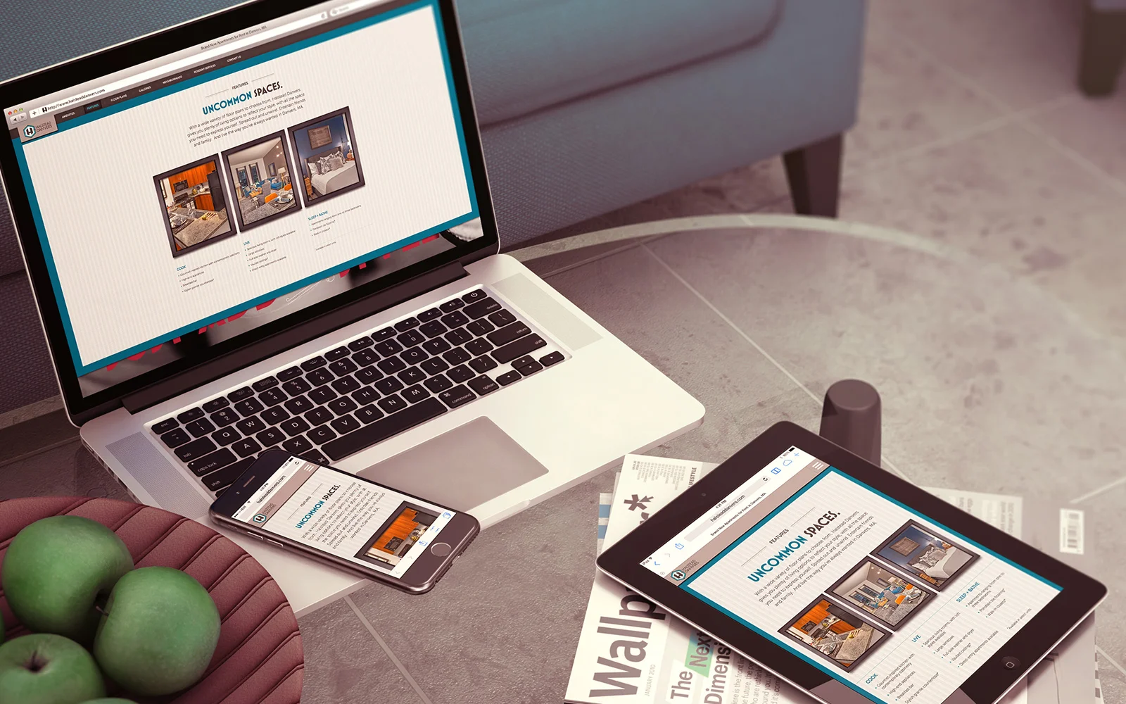 Responsive website design