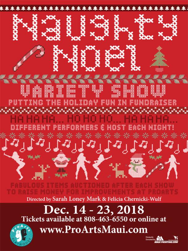 Naughty Noel A Holiday Cabaret Proarts Fundraiser C A Greenlee