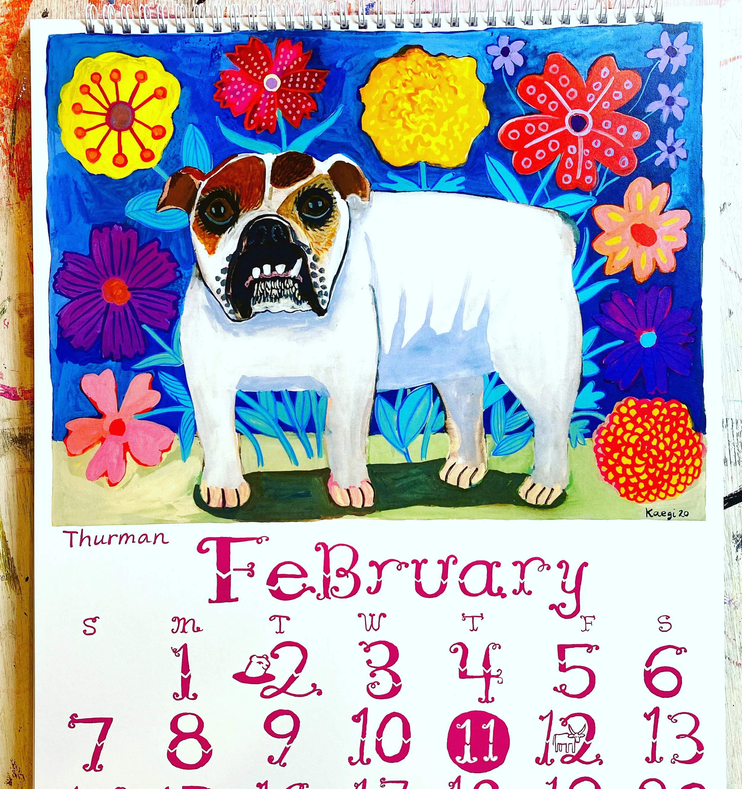 February 2021 Calendar Month