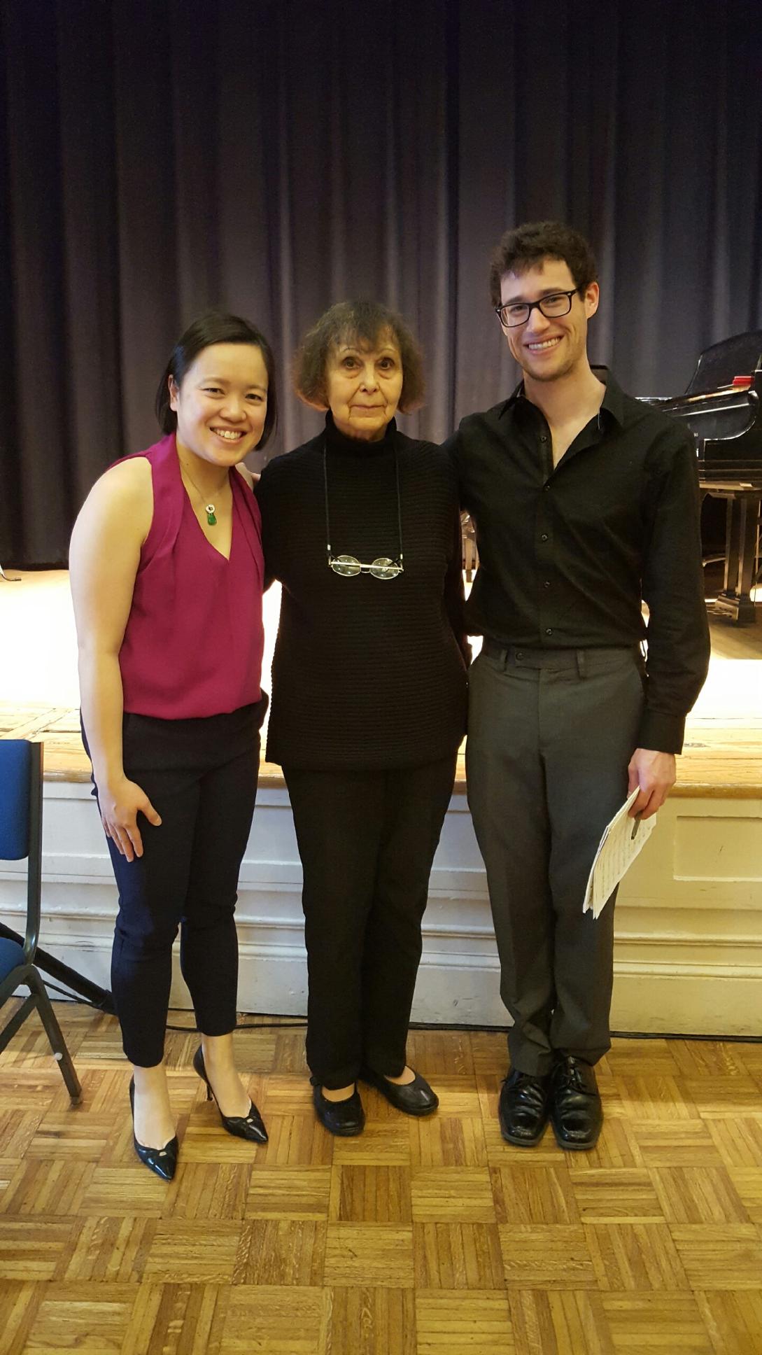 Masterclass with Sofia Gubaidulina, January 2017