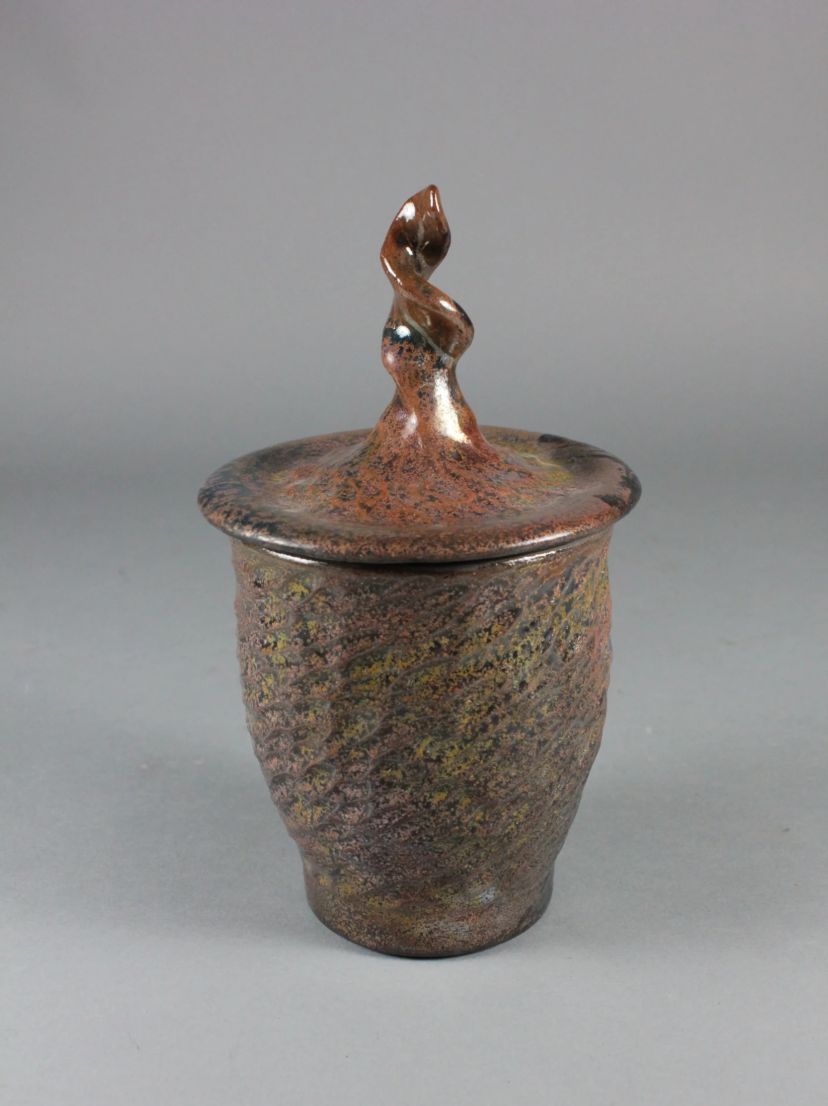  Raku Jar Stoneware 2014 