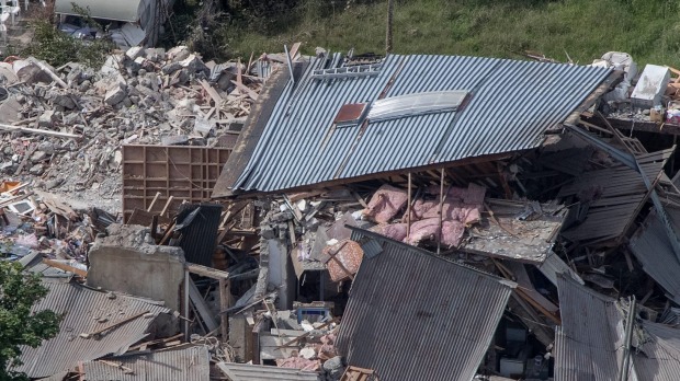 Destruction in Kaikōura