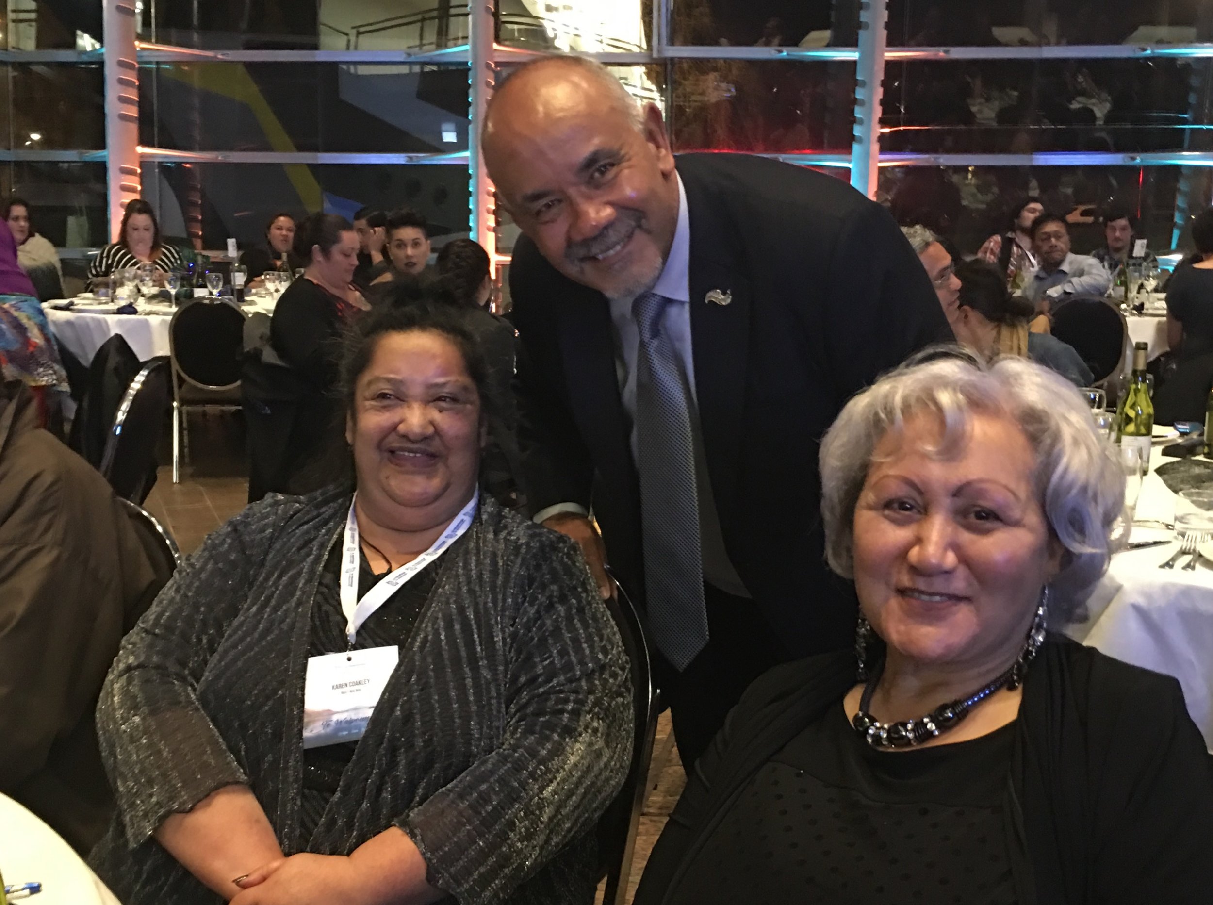 The Minister celebrated – and celebrating – with our beautiful Tai Poutini Taua