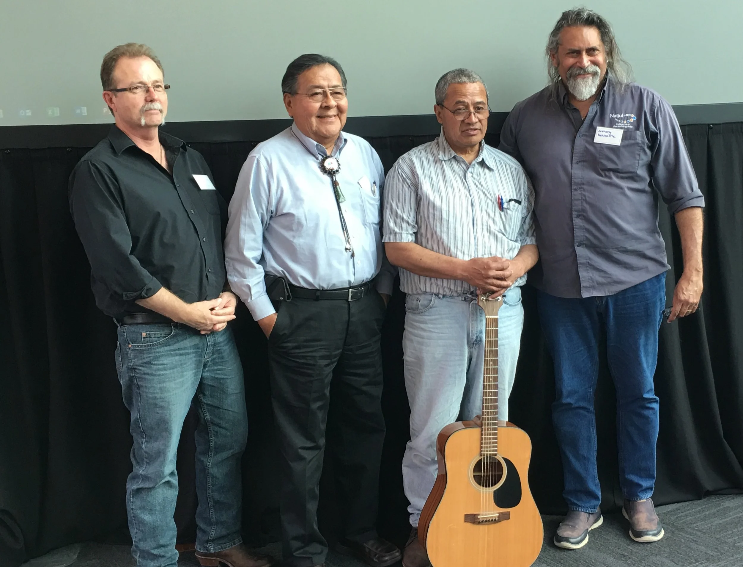 Graham Jobson (Ontario); Albert Pooley (Native American); Daniel Mataki (Māori); Anthony Newcastle (Aboriginal)
