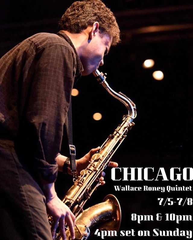 See you at the Jazz Showcase in Chicago from July 5th - 8th!! Sets are at 8pm and 10pm with a 4pm set on the 8th. #jazzshowcase #chicago #wallaceroney #emiliolmodeste @chi__jump @alexislombre