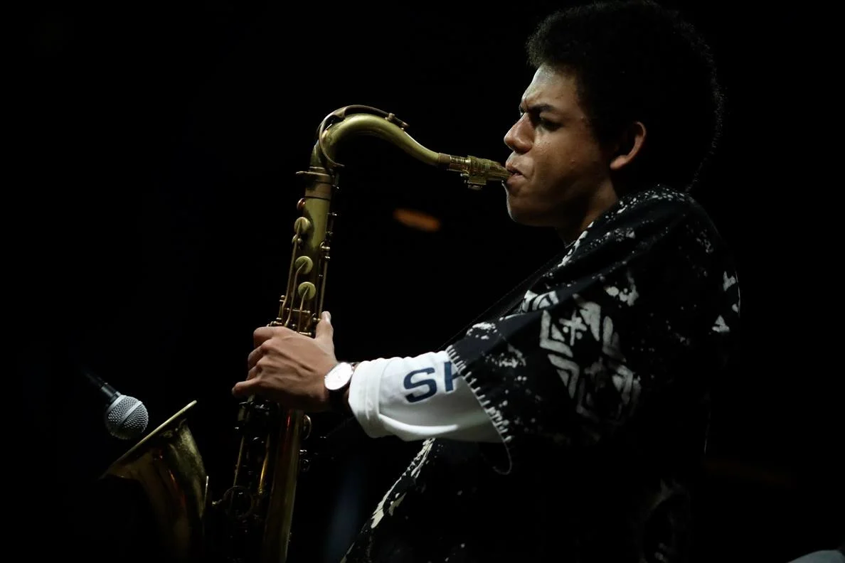 At Trumpets Jazz Club in August 2018 Chris Drukker