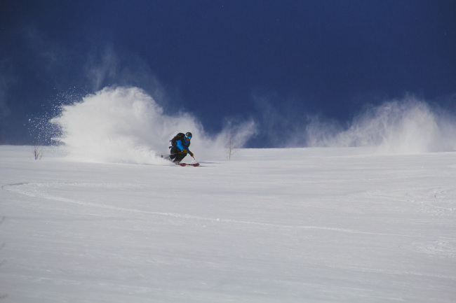 SMC Wilderness Program Leader and slayer of snow beasts: Camden Latimer.