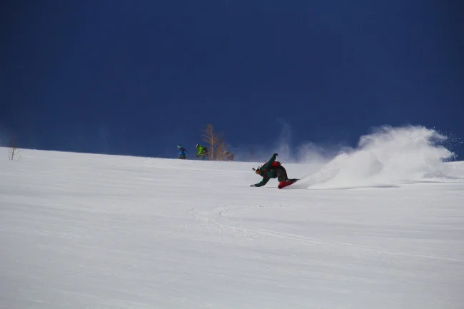 The Yeti (Taylor Luneau) doing what Yeti's do...