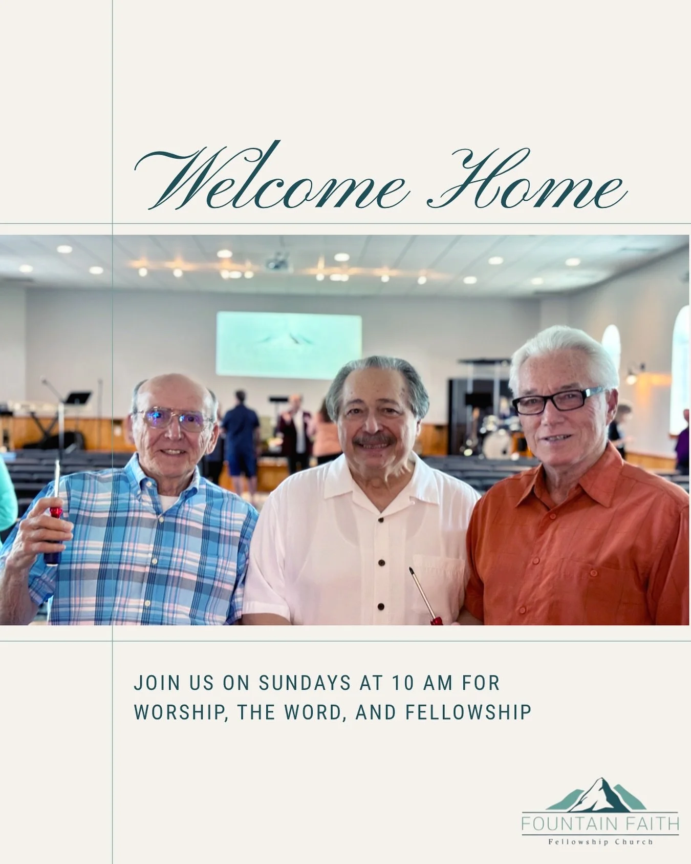 We want to see you here!! Gather with us as we worship and hear from God. See you there!