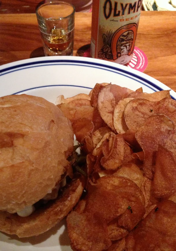 Burger Time at The Griffin / Bourbon and Goose