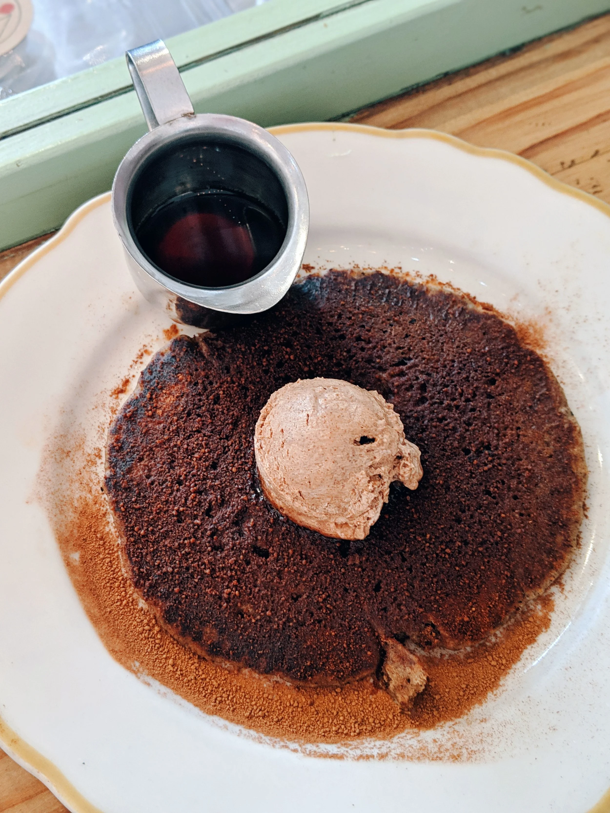 VEGAN Snickerdoodle Pancake from Kitchen Mouse . Photos taken on Google Pixel 3
