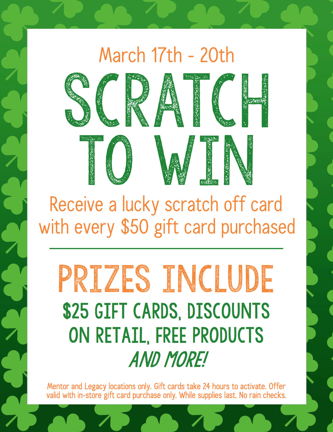 Scratch to WIn