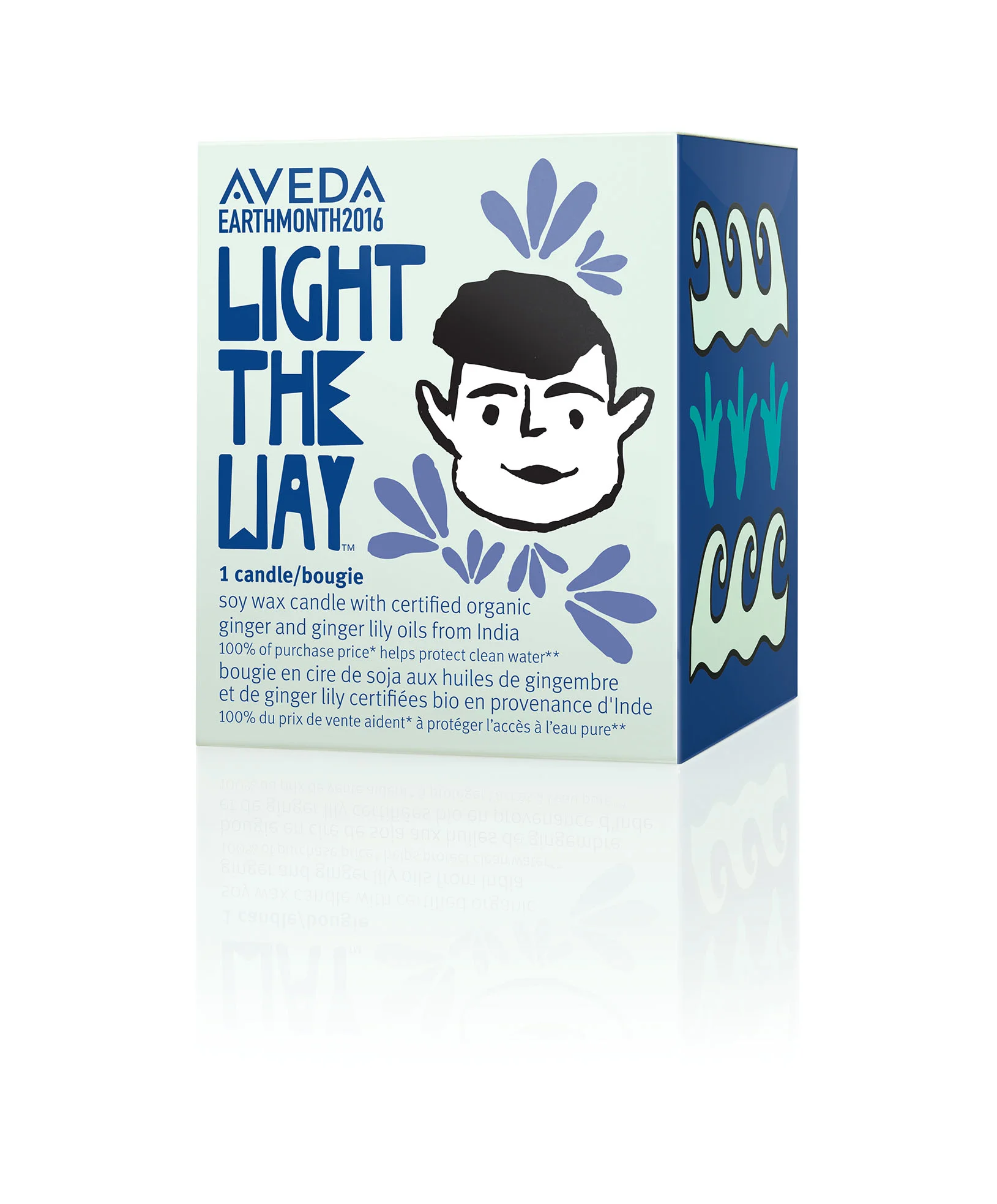Earth Month Light the Way Candle 2016