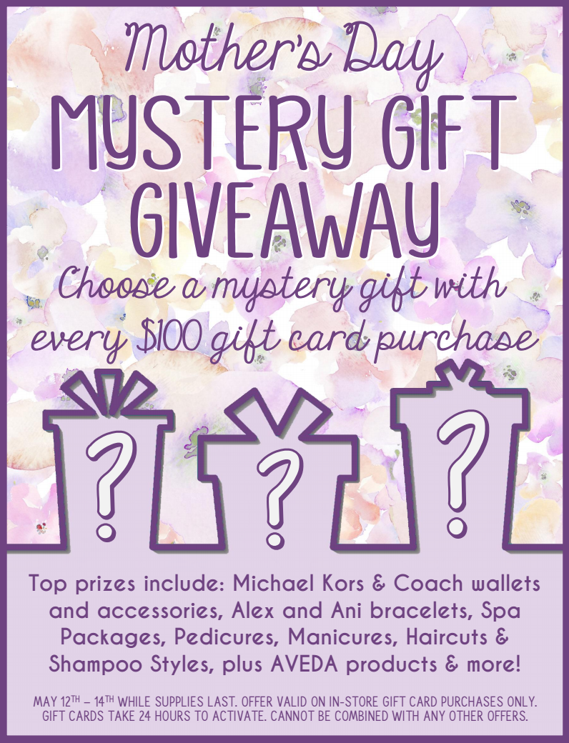 Mother's Day Mystery Gift Giveaway