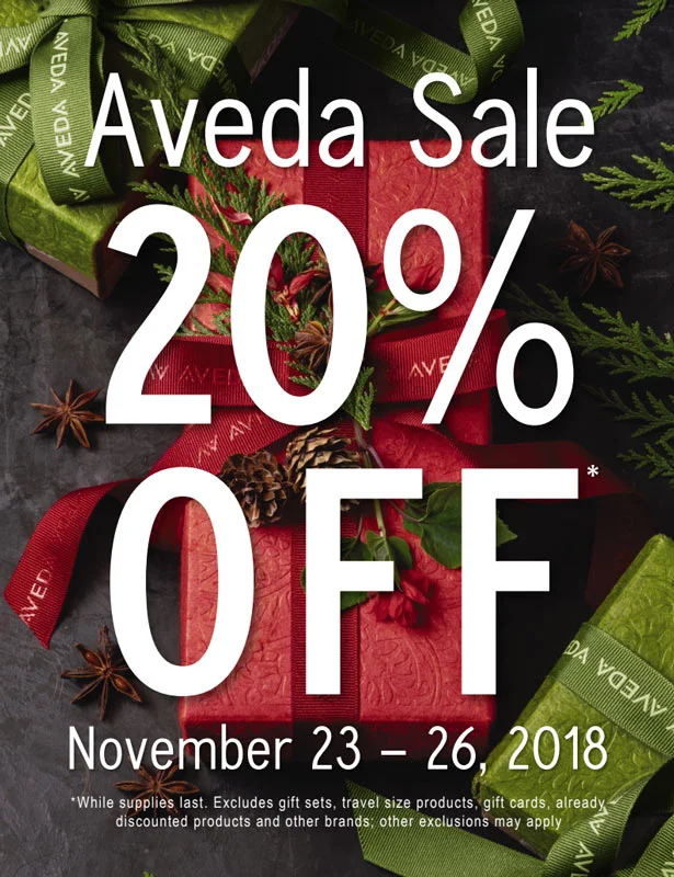 Aveda 20% Off Sale! 