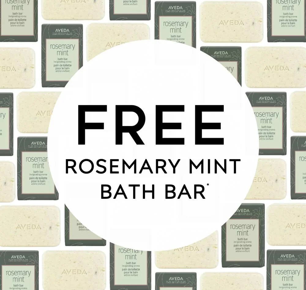 FREE Rosemary Mint Bath Bar