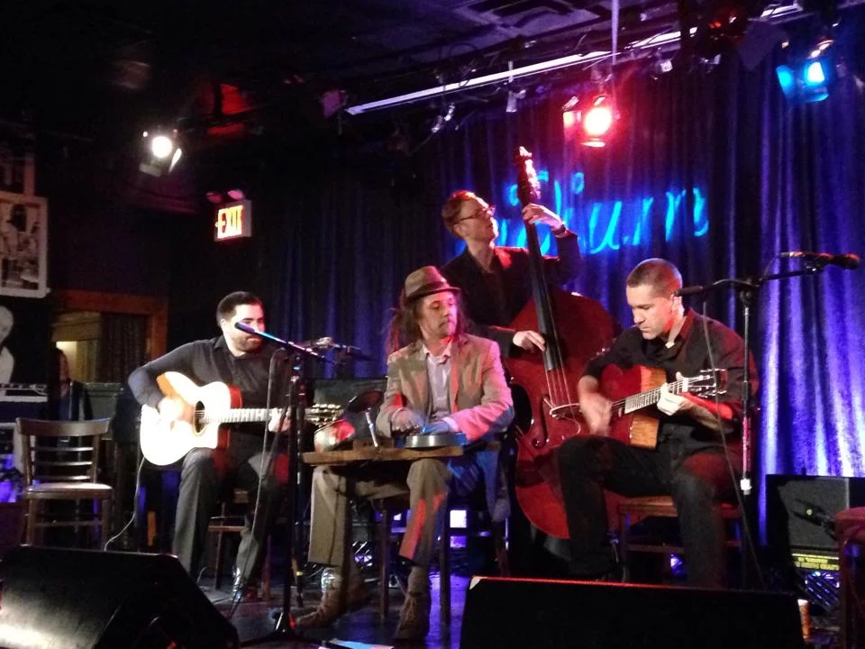 With my band The Hot-Clubbers @ The Iridium