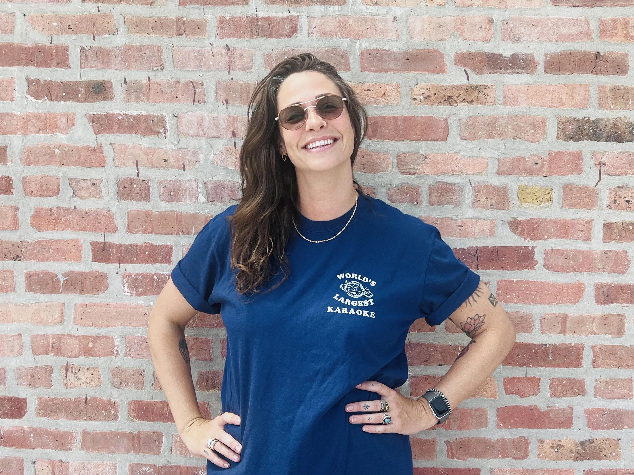 World's Largest Karaoke Shirt