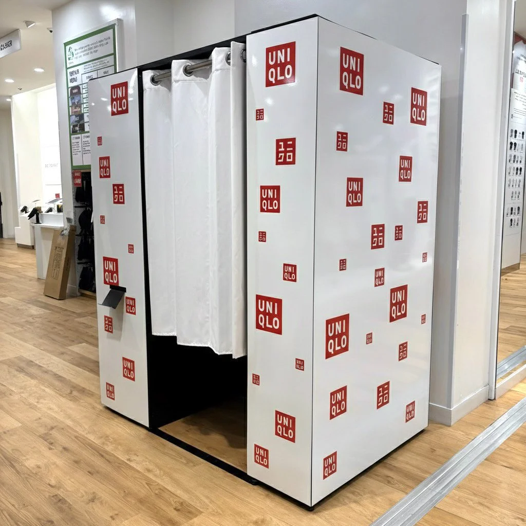 We helped kick off the new @uniqlocanada store opening at the @cftoeatoncentre! Guests lined up to grab photos in our Retro Photo Booth, complete with a Branded Wrap.

#uniqlocanada #snaptique #retrophotobooth #photoboothtoronto #photoboothrentaltoro