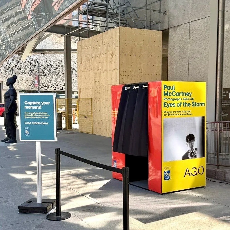 Bringing the ultimate art gallery experience to life at @agotoronto with our iconic Retro Photo Booth, paired with a Branded Wrap and Interior Branding! ✨

#retrophotobooth #brandactivation #agotoronto #photobooth #photoboothhire