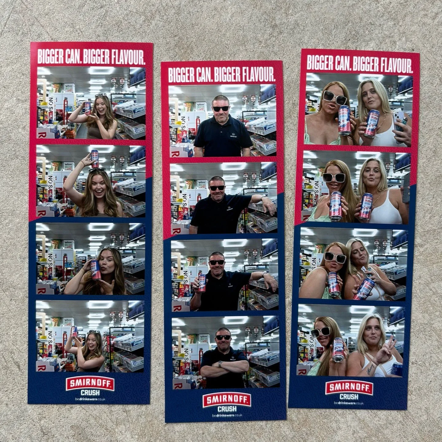 Physical keepsakes that bring the experience home! 📸✨

A glance at the final prints from the @smirnoffgb event at @elthamlondis.

#compactphotobooth #smirnoff #brandactivation #photobooth #photoboothhire
