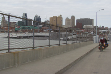 My old commute through the city. Now I am followed by my friends from California