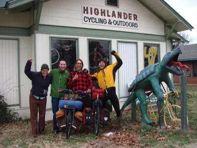 Bryon from Highlander Cycling made our visit to Russelville great