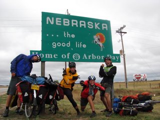 Biking...the good life. Entering state 10.