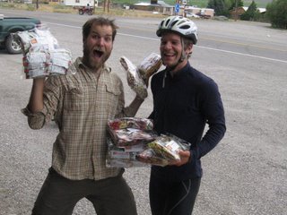We celebrate the arrival of our package of 120 Probars. Thanks Probar and all of our sponsors