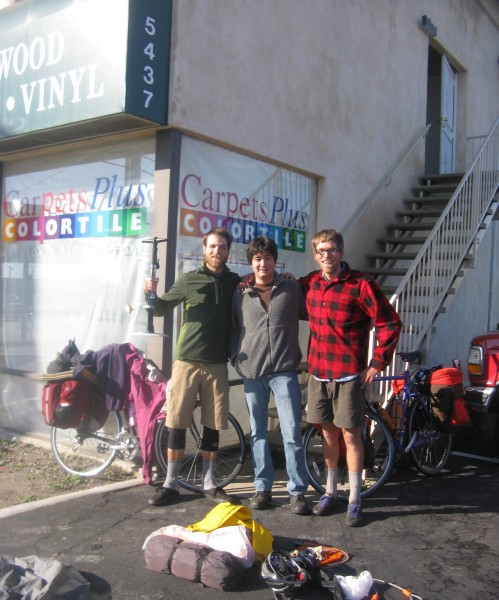 Tommy, Danny, and Aaron in Long Beach, CA.