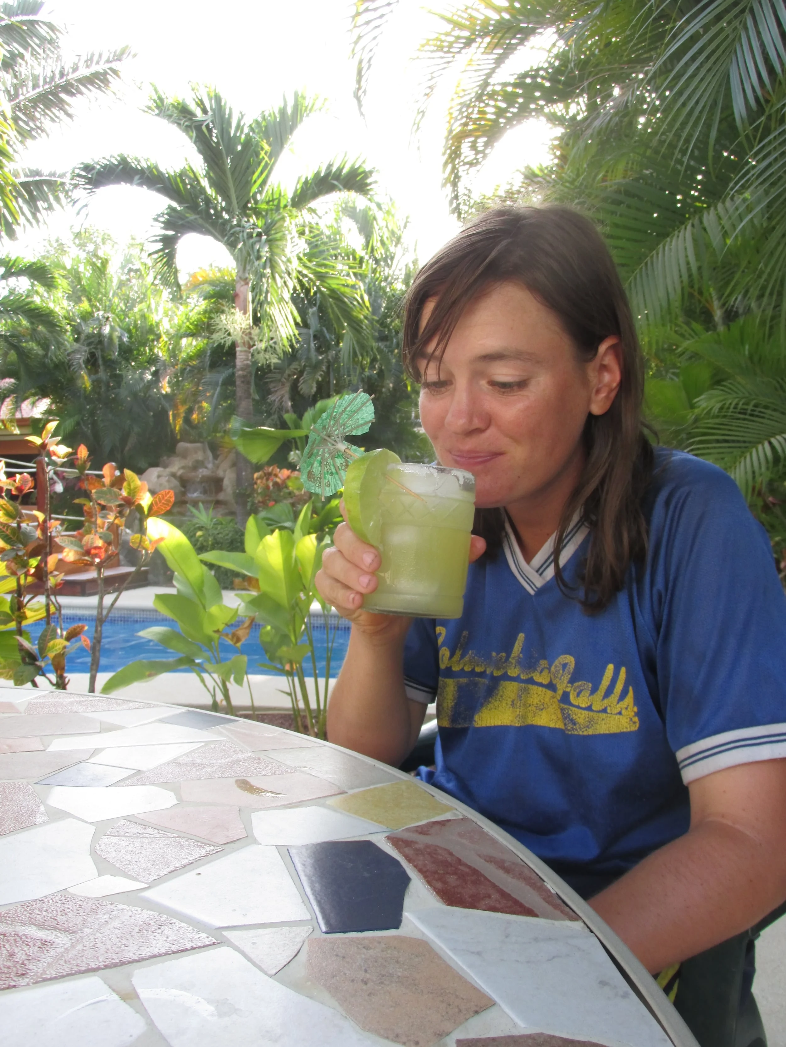 Costa Rica can be expensive, but once in awhile one needs a bit of luxury, maybe even a margarita.