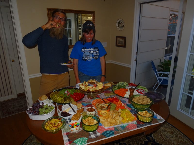 Thanks mom and dad for ALL the snacks, the support, and the Royal's wins.