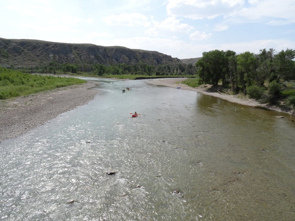 At the confluence of Cut Bank Creek and Two Med, the Marias is formed and we are able to paddle more of the time.