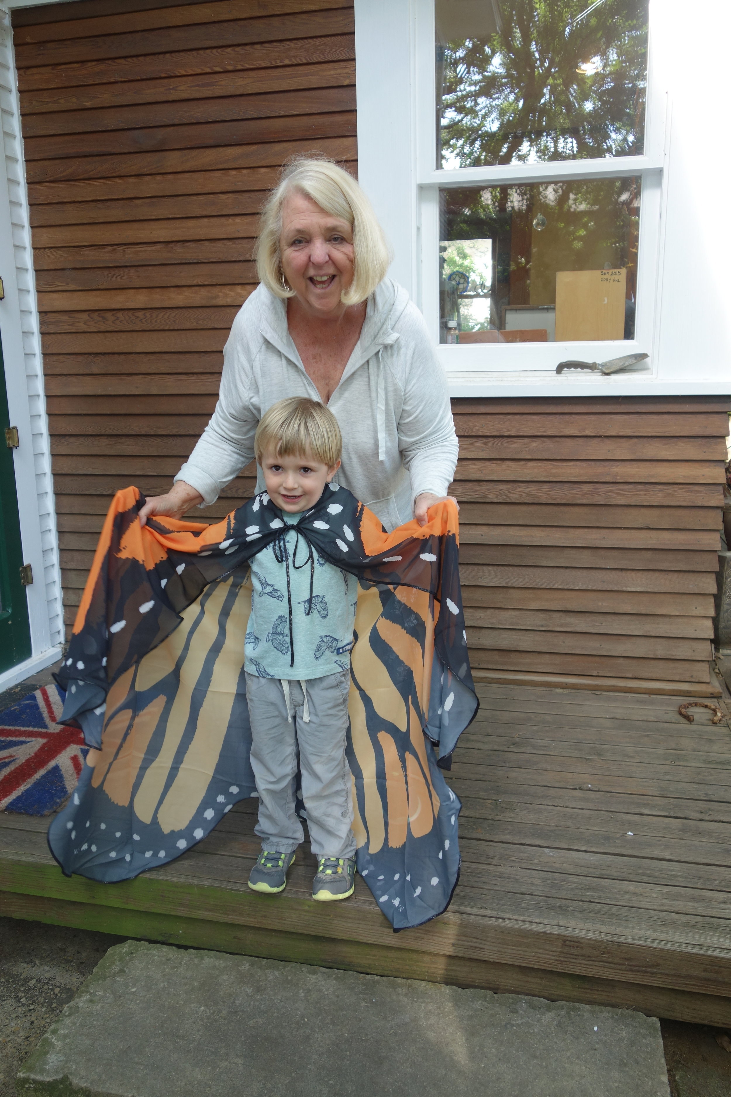 Linda and her grandson are wonderful hosts.