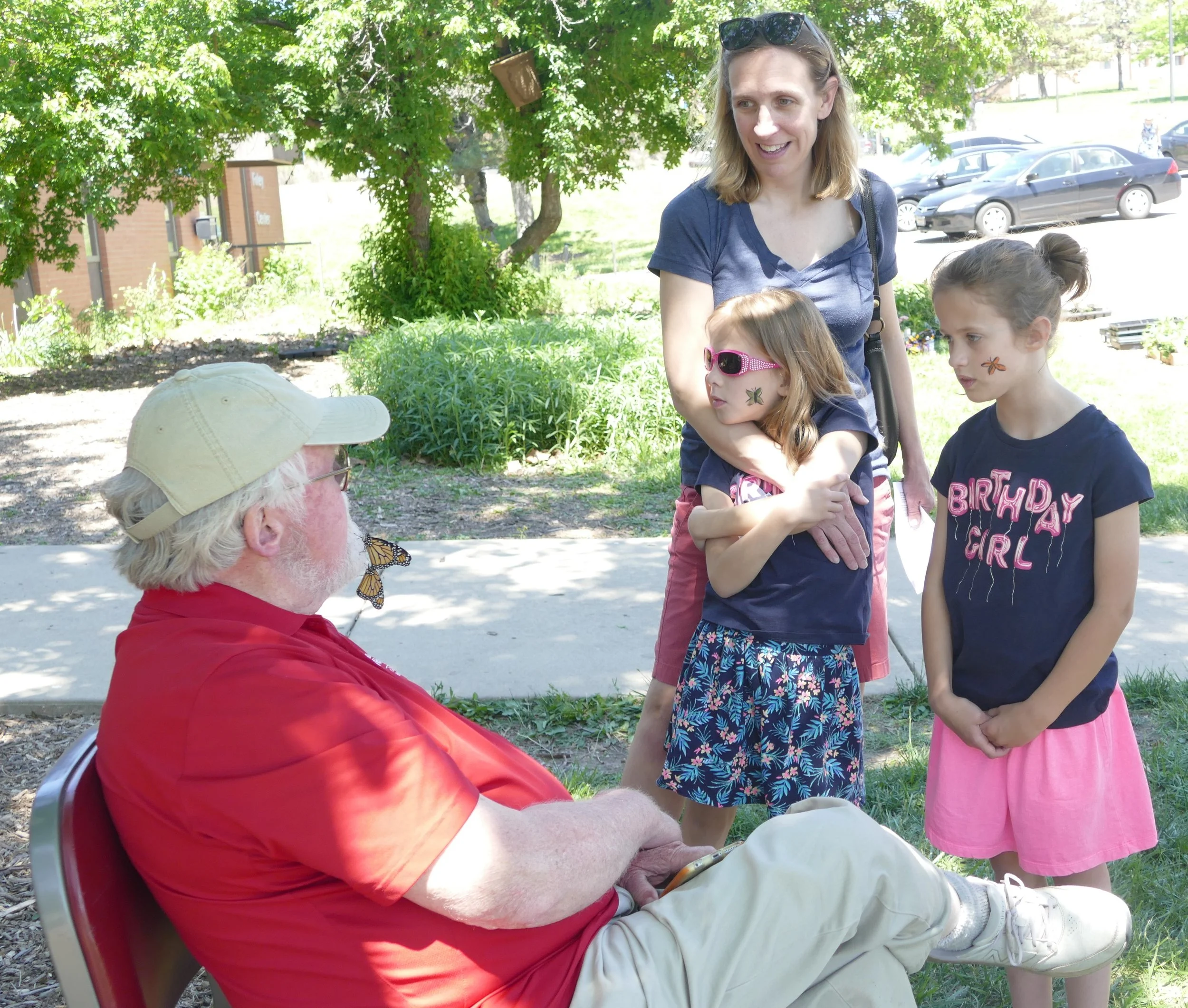 Dr. Chip Taylor, who founded Monarch Watch, an outreach program focused on education, research and conservation relative to monarch butterflies, finds time to talk monarchs with monarch fans.