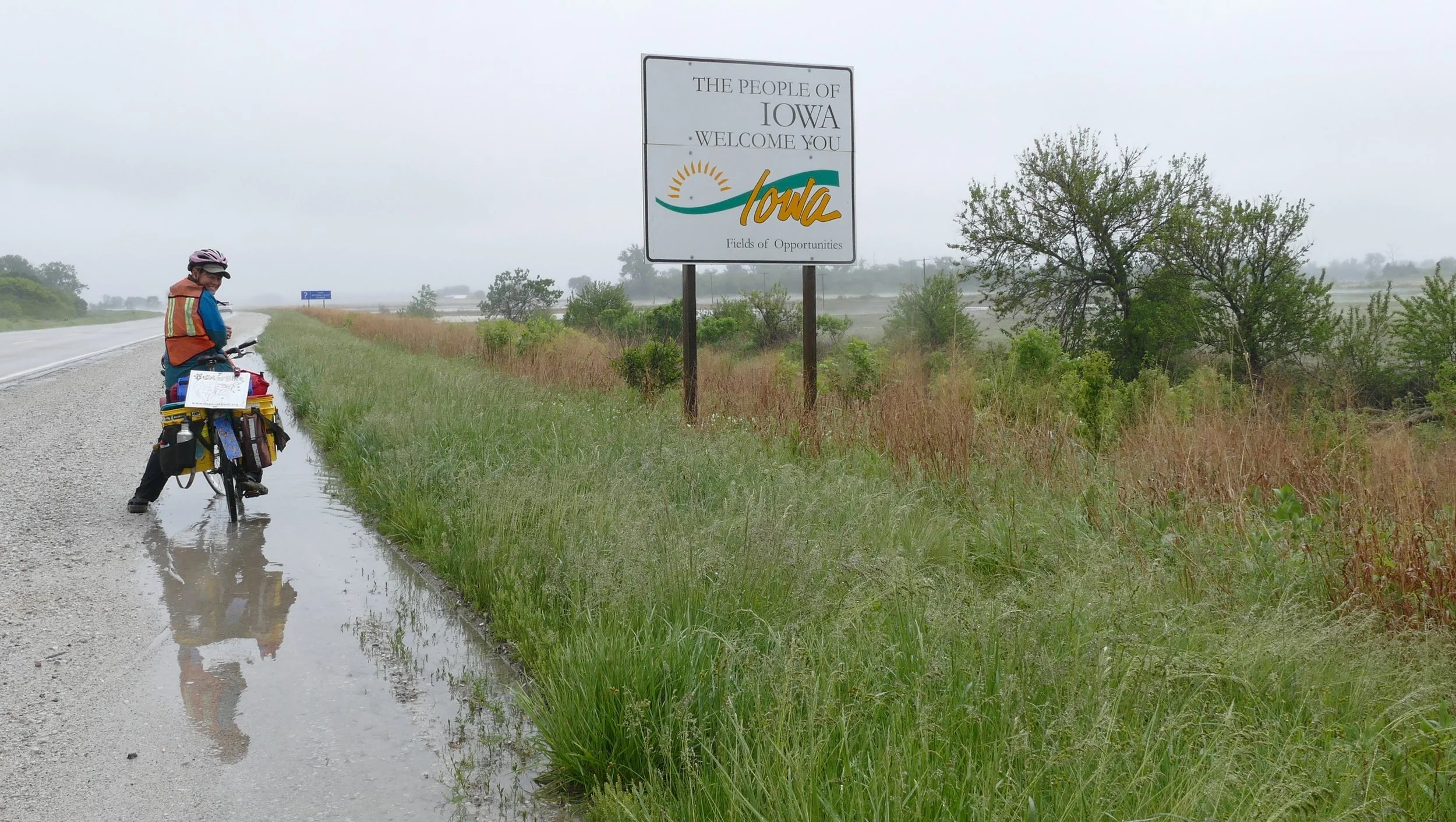 Iowa had some hilly terrain, and some mental highs and lows too.