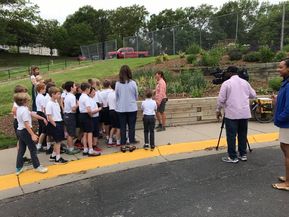 At first skeptical, this school can now be proud of their garden, which has helped kids explore nature and be part of the monarch migration; and was featured on the nightly news!