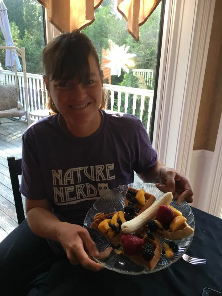 Crazy enough to make butterfly shaped waffles? I hope so!!!!