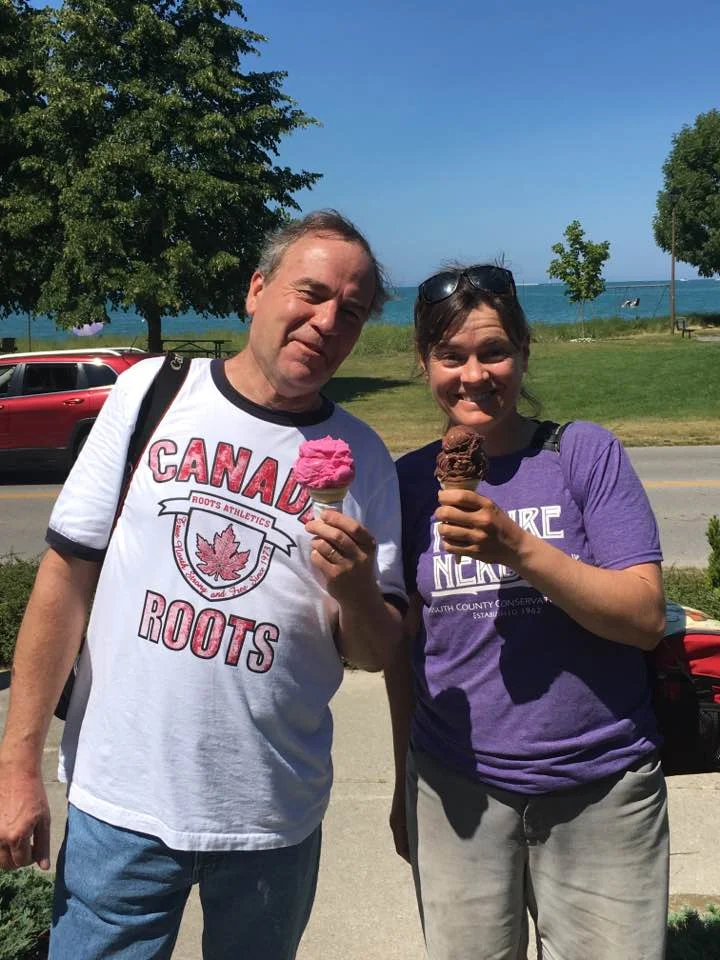 Ice Cream with Mark.