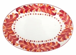 Amapola Serving Platter by Azulina Ceramics